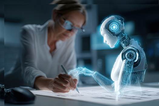 cómo colaborar con la inteligencia artificial en la empresa